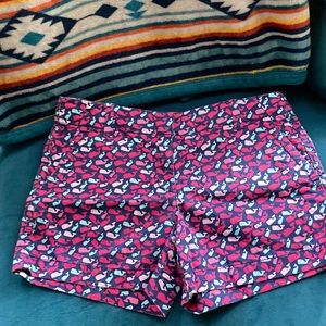 Vineyard Vines Shorts. Girls size 12. Multicolor whale pattern.